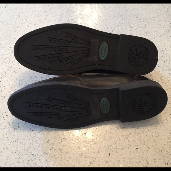 Mens Black Mahogany Leather Tassel Loafers size 11 - Picture 6 of 8